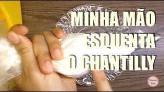 Minha mão esquenta o chantilly  Dicas Rápidas 19  Fazendobolocom [upl. by Mcspadden478]