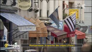 Extrait VOST  Montparnasse le quartier des crêpes à Paris  La Quotidienne la suite [upl. by Awra41]