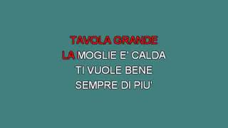 Raoul Casadei Tavola grande karaoke karaoke [upl. by Atileda]