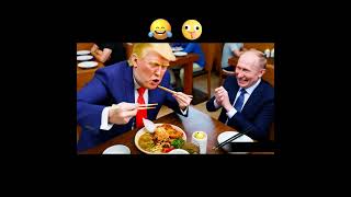 Trump amp Putin’s Hilarious Eating Moments 😂 [upl. by Jasisa]