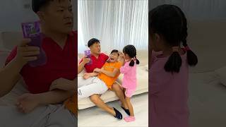 Funny baby LeoNata family shorts😲😭🤣 [upl. by Namreg598]