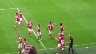 Koscielny Goal V Man City [upl. by Ahsenra]