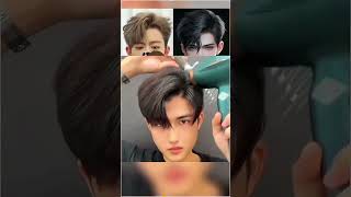 Self hair styling 2 shorts ytshort trending hearcut hairstyling hairtutorial haircut hairs [upl. by Yelats]