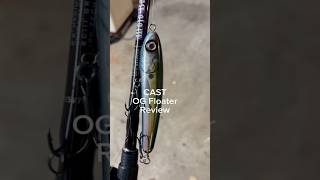 I Tested the CAST OG Floater Topwater Lure shorts fishing bass [upl. by Kantor760]