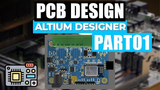 PCB design with altium designer part01 [upl. by Otreblide]