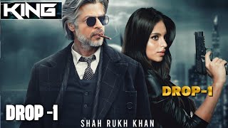 The King Trailer  Drop 1  Shah Rukh Khan  Suhana Khan  Deepika Padukone  SRK News King Teaser [upl. by Nahsad]