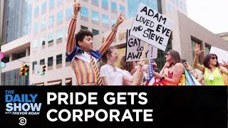 Corporations Capitalize on Pride Month  The Daily Show [upl. by Sert]