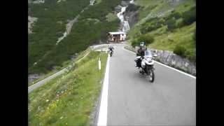 Beta Alp 40 Passo dello Stelvio finale con rottura canna olio motore [upl. by Rose]