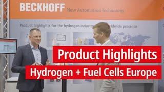 Beckhoff product highlights at Hydrogen  Fuel Cells Europe [upl. by Bernat]