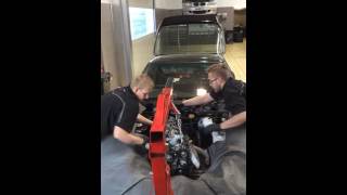 Porsche Centre Leicester 968 Restoration Engine ReMount [upl. by Aubree]