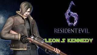 Resident Evil 6 The Mercenaries as Leon RE4 OG [upl. by Lunn]