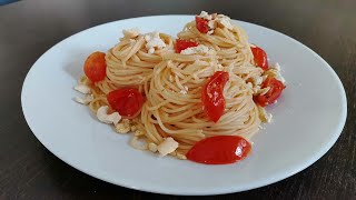 Spaghete cu rosii cherry reteta italiana simpla si usoara [upl. by Blair]