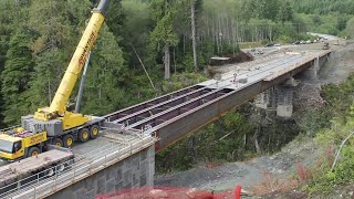 Modern Bridge Construction Time Lapse Compilation [upl. by Samalla122]