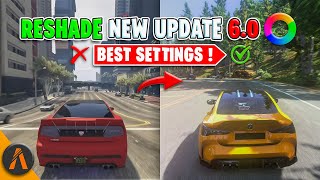 How To Install Reshade 60  Reshade New Update v600  Best Reshade Settings For Graphics  FiveM [upl. by Aicened581]