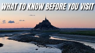 Mont SaintMichel  Everything You Need To Know Before You Go [upl. by Zap]