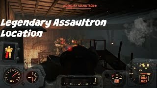 Fallout 4 Legendary Assaultron Location [upl. by Cyprian49]