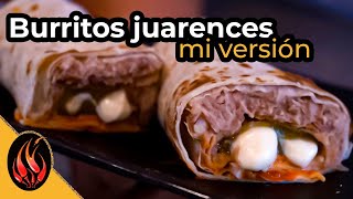 PREPARO unos BURRITOS inspirados en los de JUÁREZ CHIHUAHUA TOQUE Y SAZON  TOQUETOUR [upl. by Nnav]