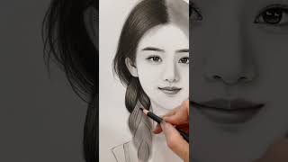 Photos into Realistic Pencil Sketches  HandDrawn  Pettye Art shorts pencilsketch art [upl. by Animaj]