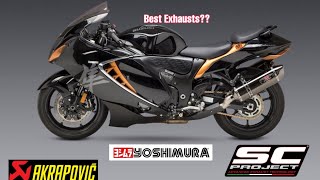 Best Exhausts for Suzuki Hayabusa 2022  New Suzuki Hayabusa Exhausts  Loudest Exhaust New Hayabusa [upl. by Hwang]