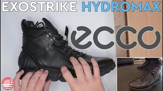 Ecco Exostrike Hydromax Review Ecco Hiking Boots [upl. by Esenwahs411]