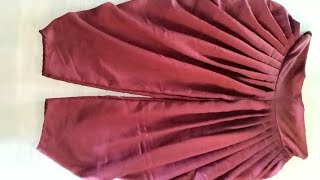 dhoti salwar cutting and stitching dhoti pant cutting and stitching [upl. by Merna890]