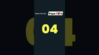 Papa ka pyar baccho k liye subscribe love mother papakipari [upl. by Esirtal]