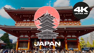 Sensō ji Shrine CIty Walk 4k japan tokyo japantravel beautiful city temple shrine [upl. by Ynahpets9]