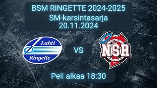 BSM Lahti vs NSR 20112024 [upl. by Yenaj]