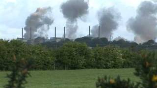 Chapelcross power station cooling tower demolition 20th May 2007 at 0900 [upl. by Niamreg376]