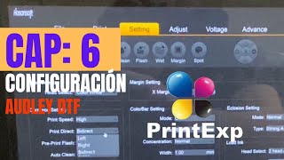 Cap 6  Como configuro PrintExp Hosonsoft  Audley DTF [upl. by Nikolia]