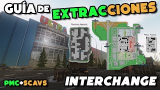 Guía de Extracciones  INTERCHANGE  INTERCAMBIO  Escape from Tarkov en Español [upl. by Tamanaha]