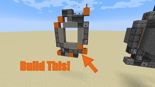 Build a 3x3 Piston Door  EASY [upl. by Terencio595]