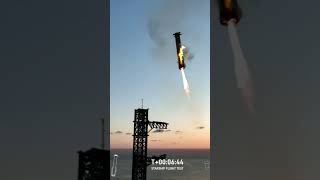 SpaceX Super Heavy Landing Burn Shutdown and Successful Catch 738am CT 101324 Spacex [upl. by Lytton170]