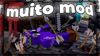 Minecraft mas com muito mod [upl. by Eidahs]