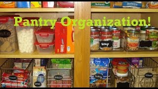 Pantry Cabinet Organization [upl. by Hcone731]