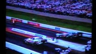 John Force vs Dean Skuza Springnationals 1995 [upl. by Aisyla]