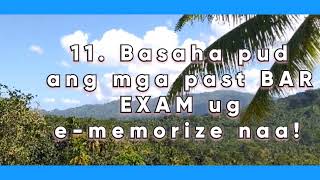 Bisayang Law Student Part 1 Criminal Law 1 Survival Tips [upl. by Esertal444]