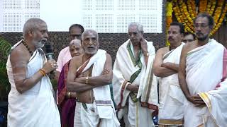 VEDA SABHA IN THE PRESENCE OF JAGADGURU SRI VIDHUSEKHARA BHARATI SWAMY ON 27112024 AT RAJAHMUNDRY [upl. by September418]