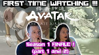 First Time Watching  AVATAR THE LAST AIRBENDER  REACTION  Season 1 Finale EP 19 and 20 [upl. by Orimlede]