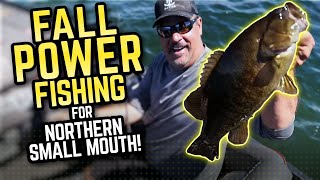 Fall Power Fishing Northern Small Mouth with Mark Zona [upl. by Tegirb]