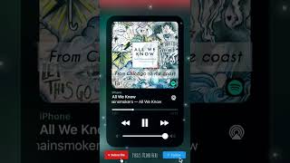 Chainsmokers  All We Know  Shorts Lyrics Video [upl. by Iat]