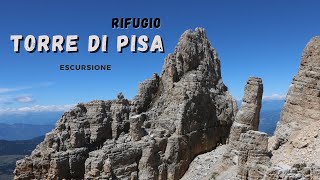 RIFUGIO TORRE DI PISA Escursione ad anello nel gruppo del Latemar [upl. by Emanuel]