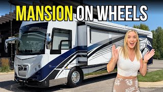 Tour this new 11M ultra LUXURY motorhome  2025 American Eagle 45K [upl. by Annabela]