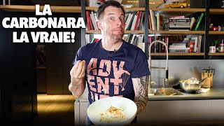 Recette de Norbert  Les vraies pâtes Carbonara [upl. by Aivirt839]