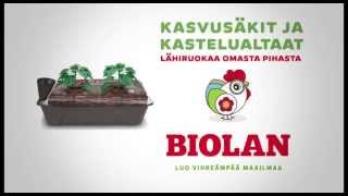 TV Mainos 2013  Biolan Kasvusäkit ja Kastelualtaat [upl. by Neraj818]