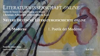 Literaturgeschichte online  Poetik der Moderne Hofmannsthals ChandosBrief 14 von 17 [upl. by Gee134]