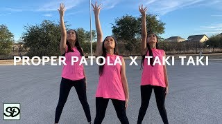 Proper Patola X Taki Taki  DJ Shadow Dubai  Sanika Dhawan [upl. by Kerrison]