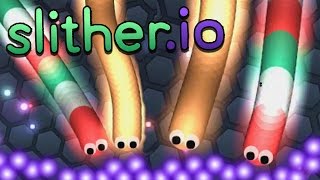 WORLDS BEST SLITHERIO PLAYER Slitherio Gameplay Top Player [upl. by Argyres]