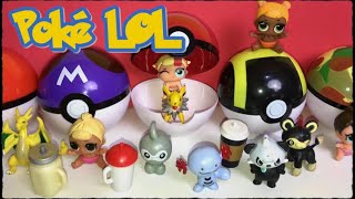 PETER TOYS Abrindo 4 LOL Surpresa PokeLOL CASEIRA LIL POKÉMON Sister [upl. by Ahron345]