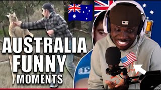 🤣😂REACTING TO AUSTRALIAN FUNNY MOMENTS🤣😂 AUSTRALIA CRAZINESS IS NOT FAR OFF FROM AMERICAS🤣🤣 [upl. by Rehprotsirhc292]